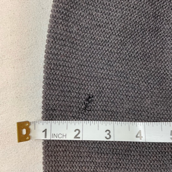 Vintage Eileen Fisher 100% Wool Rib Knit Open Front Cardigan - Picture 11 of 11